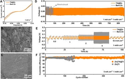 Tannic acid assisted metal–chelate interphase toward highly stable Zn metal anodes in rechargeable aqueous zinc-ion batteries